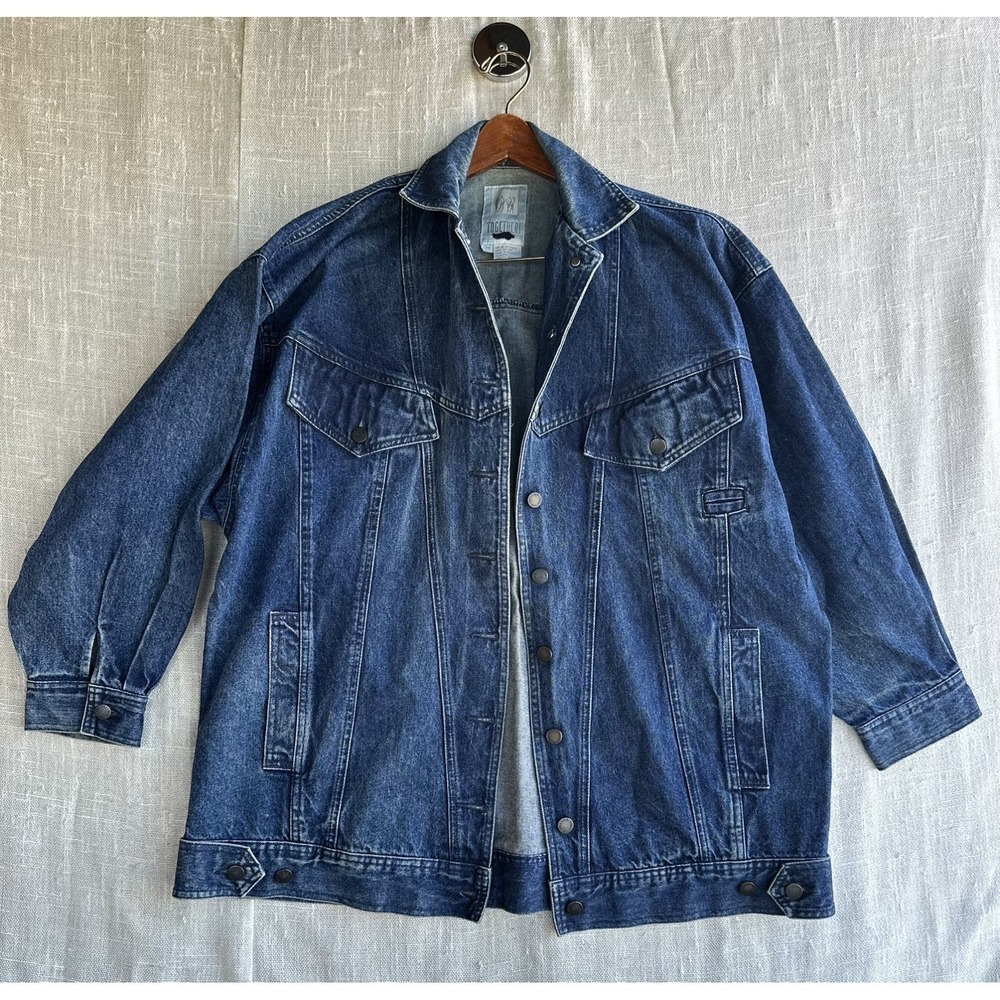 Vintage 90s Denim Jacket Size 2XL Americana Blue Jean Jacket